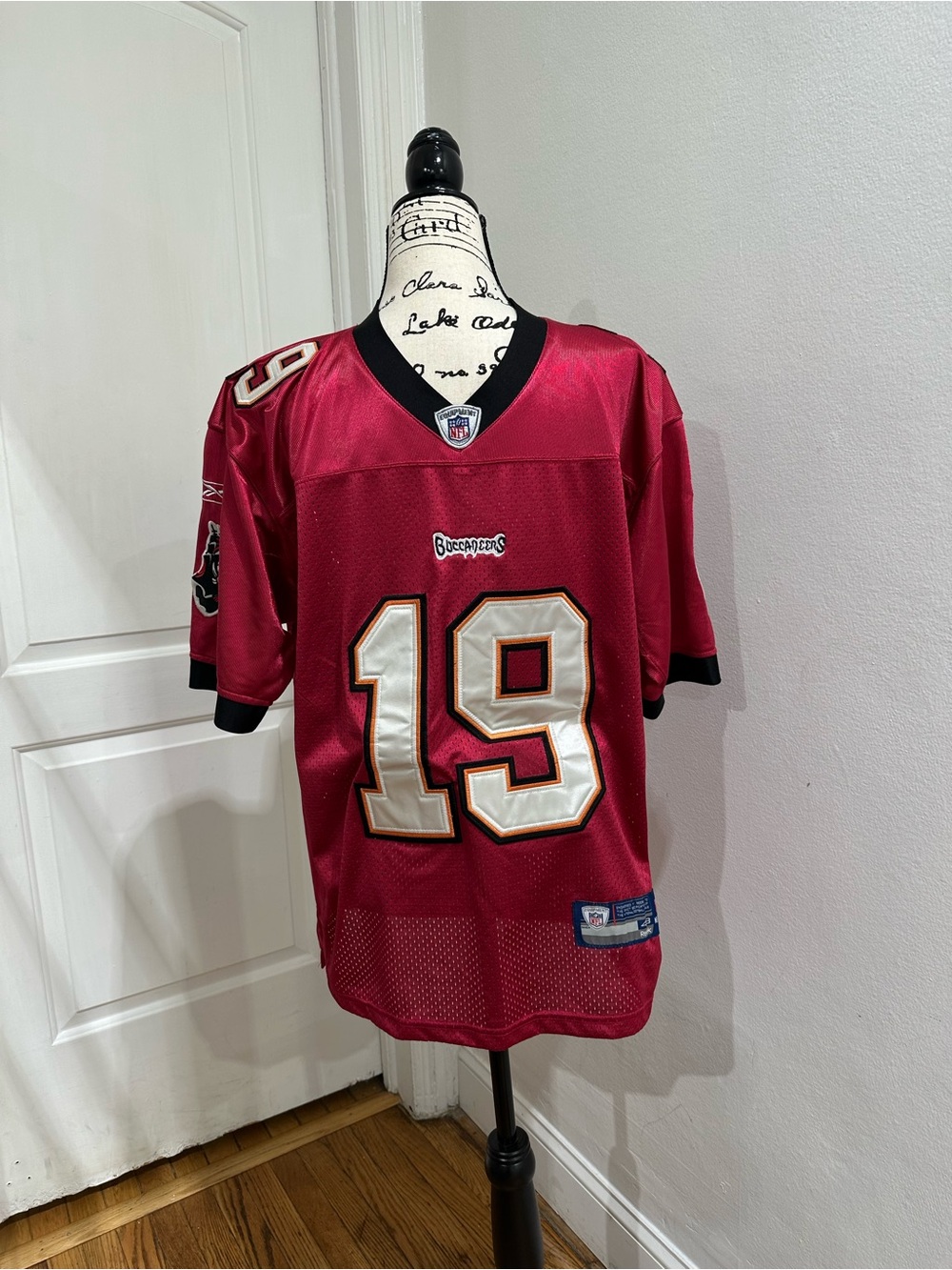 Reebok Red Tampa Bay Buccaneers #19 Jersey